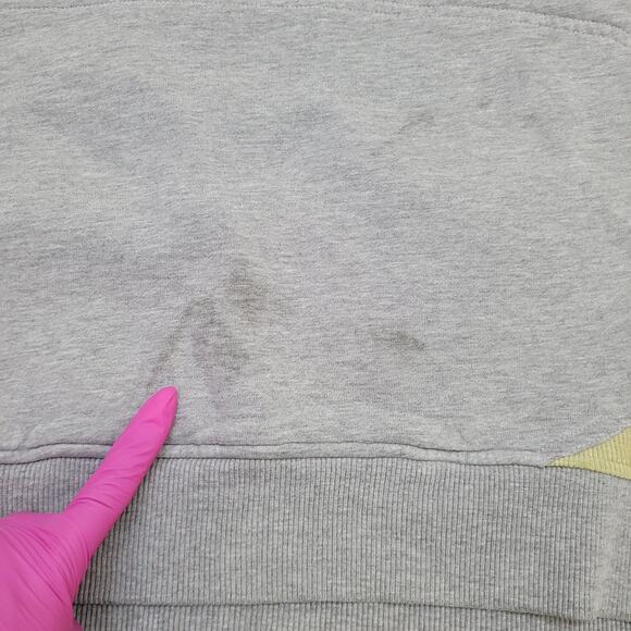 Michigan State Hoodie XL 26x29 Gray Baggy - Picture 5 of 16